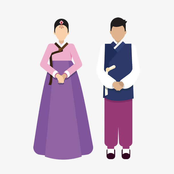 韩服小人免抠