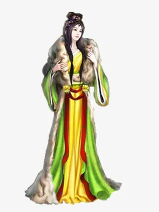 古代美女免抠