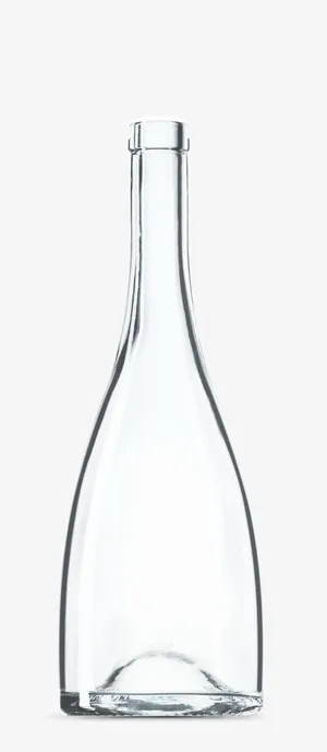 实体透明玻璃瓶免抠