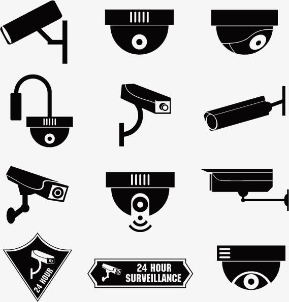 摄像头矢量素材免抠