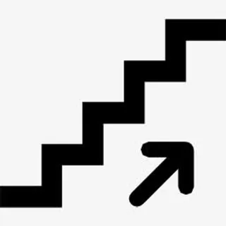 上楼楼梯名项目图标免抠