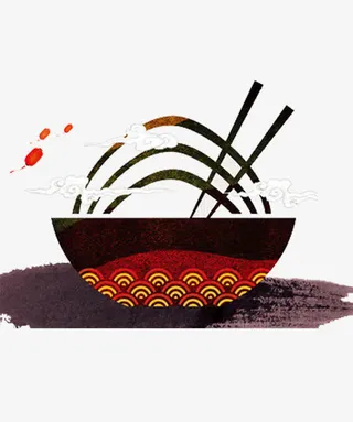 牛肉面元素免抠