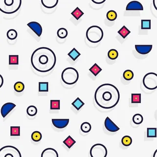 八十年代几何背景免抠