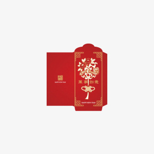 红包展开图上的花纹免抠