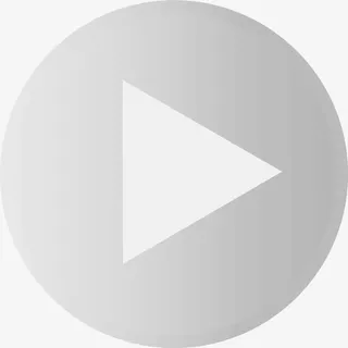 简约灰色播放键免抠