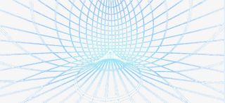 蓝色透视网格线免抠