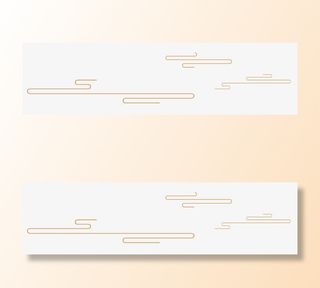 中国风云纹图案装饰免抠手绘/卡通卡通元素