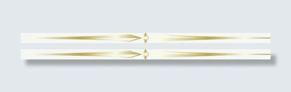 金色分割线免抠