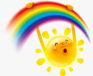 可爱的卡通太阳设计矢量素材免抠