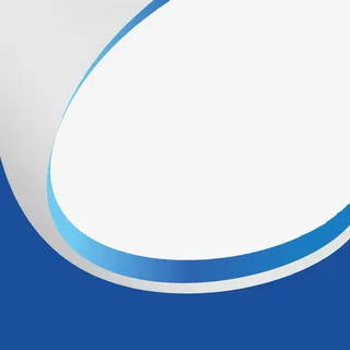 蓝色企业头像边框免抠