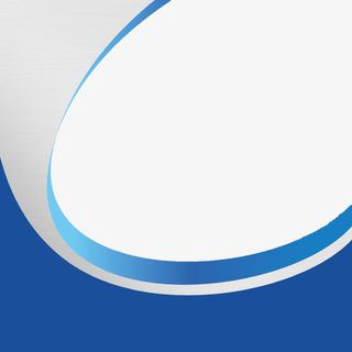 蓝色企业头像边框免抠