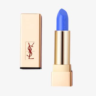 蓝色ysl口红免抠