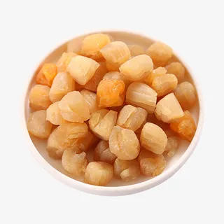 海鲜干贝干货扇贝免抠