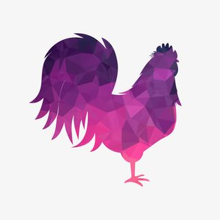 鸡年创意元素免抠