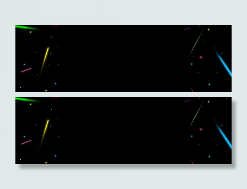 黑色几何漂浮高清