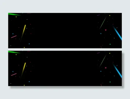 黑色几何漂浮高清