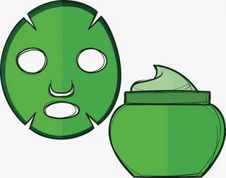 纯天然芦荟面膜免抠