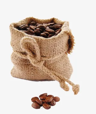 袋子里的咖啡豆免抠
