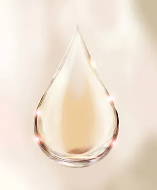 玻璃的黄色水滴背景素材