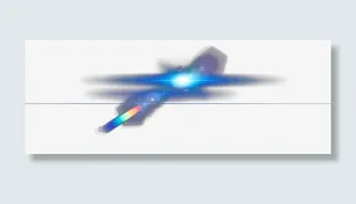 蓝色科技光线素材免抠