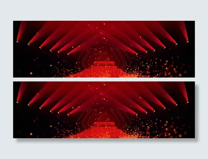 绚丽灯光舞台背景高清