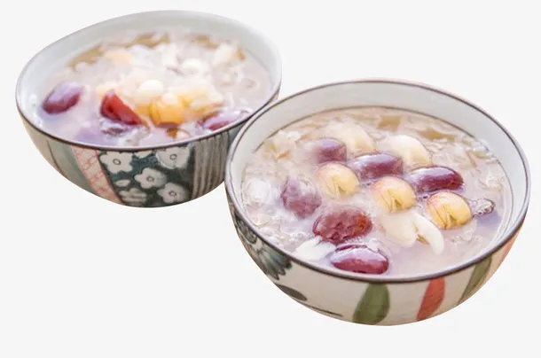 银耳芋圆甜羹免抠