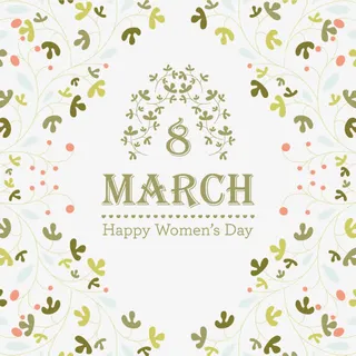 妇女节主题矢量素材免抠
