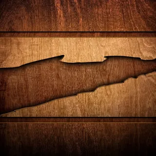 带纹理的木板免抠