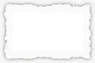 创意合成撕纸效果白色免抠