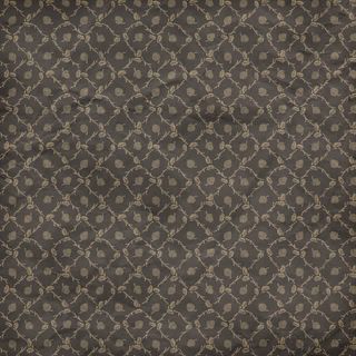 深色复古宫廷花纹免抠