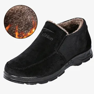 保冬季保暖男士棉鞋免抠