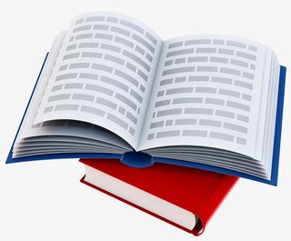 文学书籍手绘插画免抠