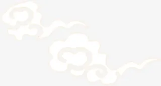 白色祥云纹饰中秋背景