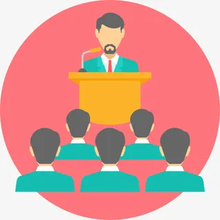 讲座图标免抠