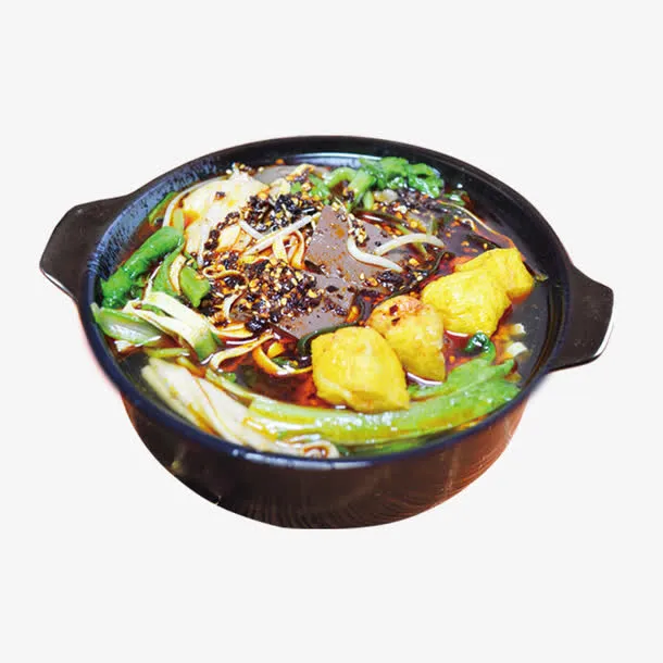 麻辣烫砂锅冒菜免抠