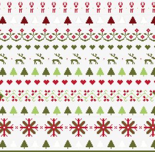 11款圣诞装饰边条矢量素材免抠