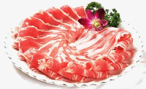 羊肉片图片免抠