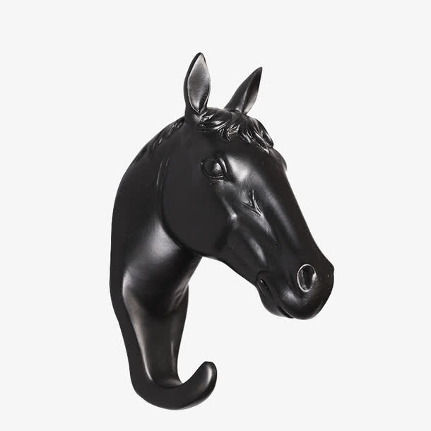 马头挂钩创意挂件免抠