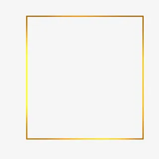 大气金色边框免抠