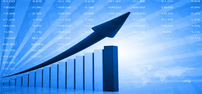 蓝色商务表柱海报背景高清