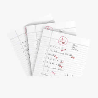 数学成绩高清免扣素材免抠 数学成绩高清免扣素材免抠