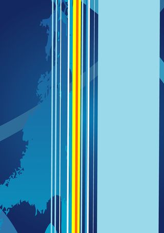 条纹几何时尚涂鸦现代感海报背景高清