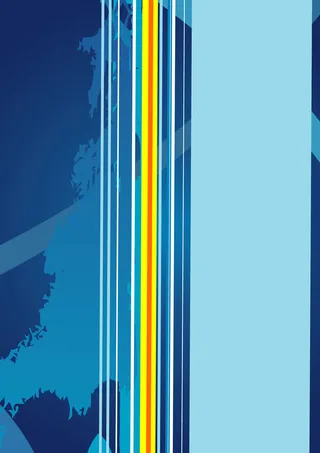 条纹几何时尚涂鸦现代感海报背景高清