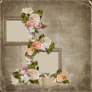 时尚相框摄影免抠