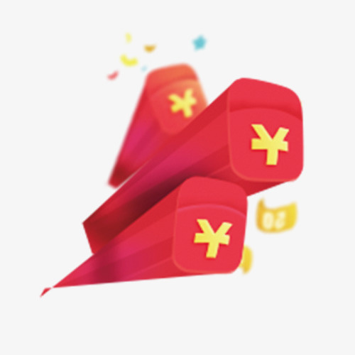 红包火箭免扣素材免抠