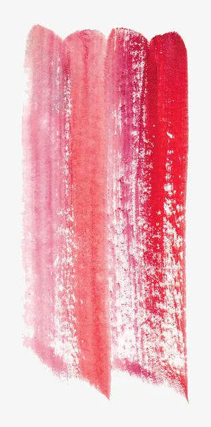 红色渐变竖条水墨免抠