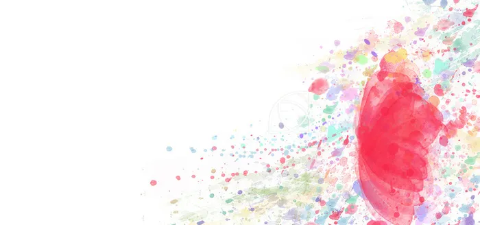 水彩晕染背景高清