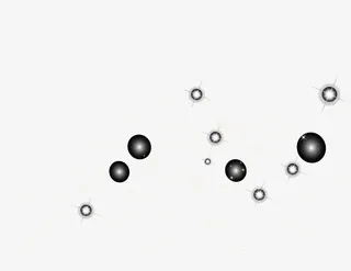 黑色闪耀星空免抠