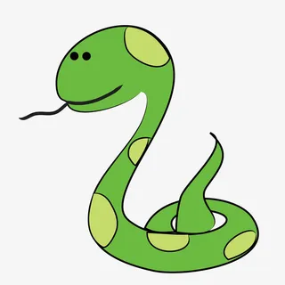 卡通青蛇免抠