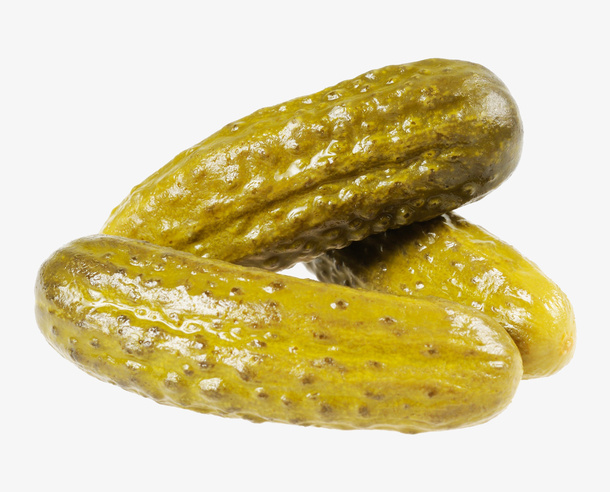 酸黄瓜特写免抠